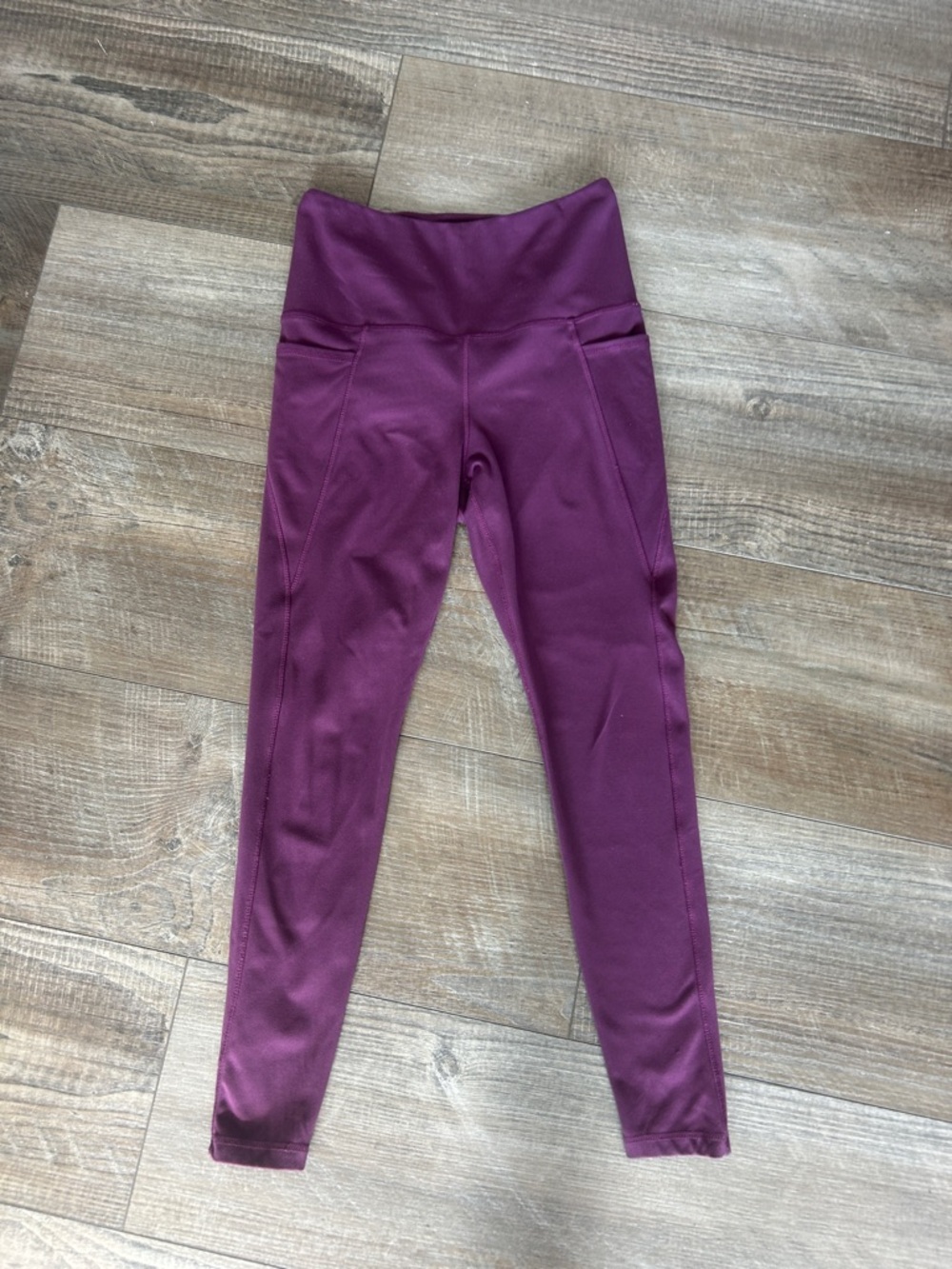 High-Waist Performance Leggings - Plum